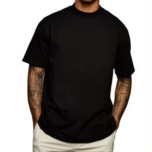 High Quality 100% Cotton Short Sleeve Men <b>Heavy</b> Oversized <b>T</b> <b>Shirt</b> - Product Image 4