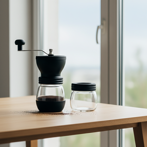 Moulin à café en verre de qualité supérieure 3203037 avec récipient en verre - Product Image 6