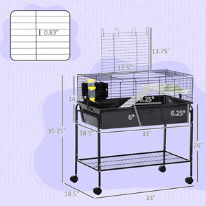 Recinto per Animali Domestici per Conigli, Cani, Gatti e Polli - Gabbia Pieghevole Quadrata di Lusso in Plastica Personalizzabile - Product Image 2
