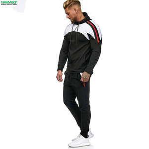 Vintage Wash Acid Wash Streetwear <b>Tracksuit</b> Men <b>Retro</b> Casual Cotton Jogging Suit Sweatpants And Sweatshirt Bundle - Product Image 3