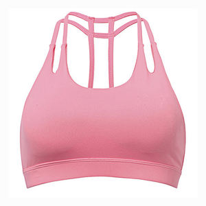 Soutien-gorge de sport pour femme, grande taille, haute performance, écologique, imprimé léopard animalier, respirant, extensible dans quatre directions, idéal pour la gym et le fitness, qualité supérieure - Product Image 1