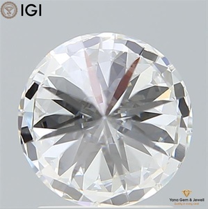 Diamante solitario de 4.00 quilates con certificado IGI, forma redonda de 10.17 mm, color F, claridad VVS1, cultivado en laboratorio por método CVD, para anillo. - Product Image 3