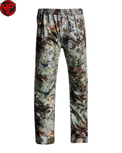 Pantalon de chasse imperméable en softshell unisexe imprimé camouflage Hexaplus Industries pour la chasse en montagne/forêt en hiver - Product Image 1