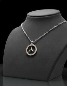 Zyorio Jewels Trendy 925 Sterling <b>Silver</b> Rose Gold Plated Diamond Luxury Pendant Necklace Unisex Hip Hop Style <b>Fine</b> Jewelry - Product Image 2