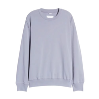 Sweat-shirts Essentiels Unisexe en Polaire 100% Coton de Haute Qualité pour Hommes, Modèle Hiver Décontracté, Coupe Ample et Épaisse, Impression Personnalisée