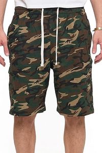 Shorts décontractés pour hommes en velours côtelé polyester/coton respirant avec fermeture éclair - Product Image 5