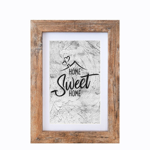 Marco de Fotos de Madera de Lujo Tradicional, Madera de Mango Maciza, Hecho a Mano, Estilo Rústico Antiguo, Decoración para Mesa de Oficina en Casa, Estilo Boutique - Product Image 1