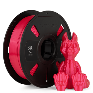Filament d'impression 3D PLA Soie 1,75 mm 1 kg Rouge ±0,03 mm Finition Brillante Anti-colmatage OEM Numakers - Product Image 1