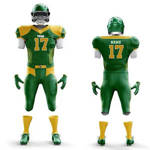 ชุดยูนิฟอร์มอเมริกันฟุตบอลคุณภาพพิเศษสั่งทำได้ ผลิตจากโพลีเอสเตอร์ 100% เสื้อเจอร์ซีย์อเมริกันฟุตบอล - Product Image 1