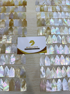 เปลือกหอยมุกธรรมชาติสีขาวจากเวียดนาม รูปทรงสี่เหลี่ยม ขนาด 35 มม. บรรจุภัณฑ์แบบขายส่ง - Product Image 1