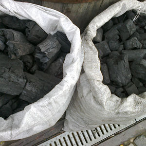 Charbon de bois dur noir à combustion longue durée, sans fumée, blocs de charbon de bois dur, charbon de bois en morceaux pour barbecue - Product Image 5