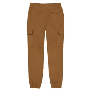 Men's Solid Color Cotton Cargo Joggers Elastic Waist Multiple Pockets Casual Winter Wear Quick Dry Lightweight Drawstring - Product Image 2
