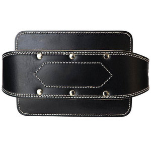 Cinturón de Cuero con Cadena Metálica Ajustable para Boxeo, Equipo de Protección, Cierre de Hebilla de Color Sólido para Hombre Adulto - Product Image 4