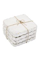 Sous-verres en marbre de haute qualité avec finition lisse, protection durable pour table de salle à manger, table basse et bar