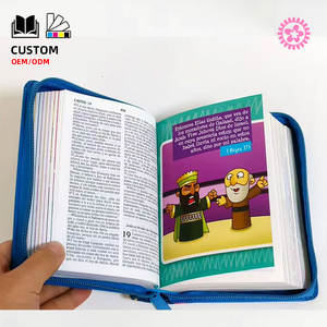 Productos Religiosos Cristianos Personalizados <span class=keywords><strong>para</strong></span> Niños, <span class=keywords><strong>Libros</strong></span> en Inglés con Versículos Bíblicos - Product Image 1