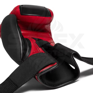 Gants de boxe à lacets de qualité supérieure pour entraînement de boxeur, avec logo personnalisé, pour la gym et le fitness, 14oz, 10oz, 16oz - Product Image 6