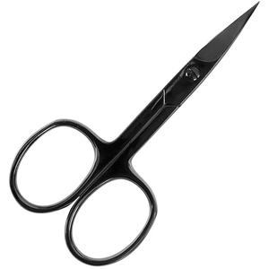 Ciseaux à cuticules de qualité supérieure en acier inoxydable, lame de précision fine, outil de coupe des poils du nez, outils de beauté professionnels pour barbiers, OEM - Product Image 1