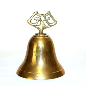 Campana de Mano de Latón de Diseño Elegante para Sala de Oración, Recepción, Hotel, Aula, Instrumento de Llamada - Product Image 3