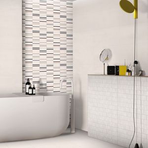 Azulejo de Pared Cerámico Blanco Brillante de Alto Rendimiento 300x600, Estilo Minimalista Resistente para Proyectos Corporativos y Comerciales - Product Image 1