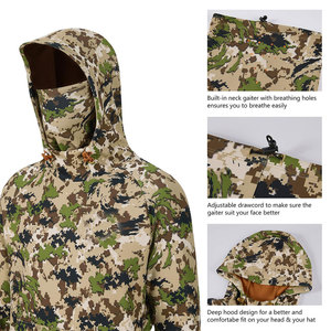 Sweat-shirts de chasse légers et respirants en nylon, tissu d'extérieur, confort hivernal, haute qualité, approvisionnement en gros - Product Image 5
