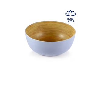 Tazón de Bambú Hecho a Mano, Ecológico y Natural, para Servir Frutas, Pan, Bocadillos y como Decoración - Product Image 1