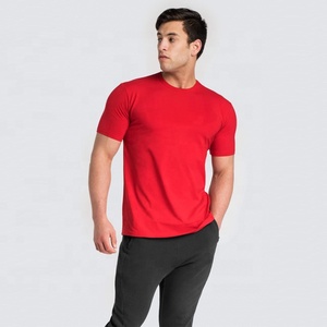Camiseta Técnica Ligera de Cuello Redondo para Hombre, de Poliéster/Algodón, Transpirable, de Secado Rápido, Antiarrugas, de Manga Corta, Cómoda y Formal - Product Image 5