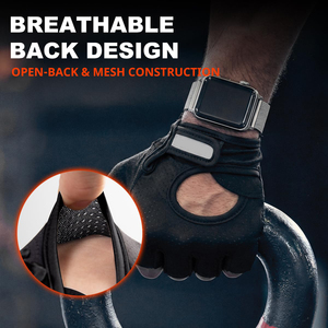 Breathable Gym Gloves for Weightlifting, <b>Dumbbells</b>, Strength Training, Crossfit & Workout Protection - Product Image 4