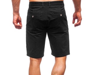 Pantalones Cortos Chino de Algodón Twill con Bolsillos con Cremallera Personalizados OEM, Pantalones Cortos Chino Casuales para Hombre, Precio al por Mayor, Transpirables - Product Image 3