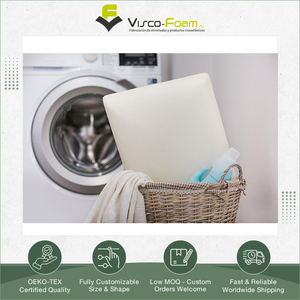 Latest Stock Arrival Unmatched Quality Solid Pattern Cushion Washable Pillow for Neck, <b>Back</b> & Legs Use from Spain Origin - Product Image 2