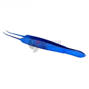 Pinces en micro-titane à pointe fine, instruments chirurgicaux de précision, manipulation délicate des tissus, outils de qualité médicale - Product Image 2