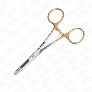 Tijeras de soporte de aguja Olsen Hegar de 4,5 pulgadas Instrumentos quirúrgicos de carburo de tungsteno y acero Instrumentos médicos - Product Image 2