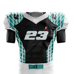 Uniforme de football américain de style moderne en polyester respirant, séchage rapide, confortable, parfait pour les séances d'entraînement et les compétitions - Product Image 6