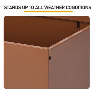 Jardinera Metálica de 70 Pulgadas de Altura con Trellis para Plantas Trepadoras y Vegetales, Valla y Puerta con Trellis - Product Image 2