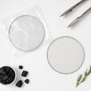 Stainless Steel Welded BBQ <b>Grill</b> <b>Mesh</b> Plain Weave Round Cooking Grid Barbecue Wire Rack Export Quality - Product Image 4