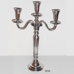 High End Crystal 5 Arm Candle Holder Stand Decorative Candelabra for Dining <b>Table</b> and Event Styling - Product Image 2