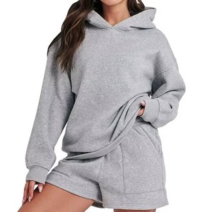 Sweat-shirt à capuche unisexe surdimensionné en coton 100% respirant sans cordon, personnalisé OEM/ODM pour l'hiver - Product Image 6