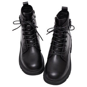 Botines Planos de Piel Genuina Negros Ann's con Cordones, Entresuela de Piel de Cerdo, Forro Acolchado en el Talón, Soporte de Arco, Comodidad para Todas las Estaciones - Product Image 5