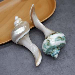 Natural Seashell Chopstick Holder from Vietnam Mother of Pearl <b>Stand</b> for Japanese Dining Seafood Restaurants <b>BBQ</b> and Events - Product Image 4