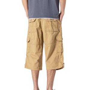 Hot Selling Factory Price New Arrival Premium Quality Men's Solid <b>Mid</b> Shorts 100% Cotton Canvas Fabric Breathable Quick Dry - Product Image 2