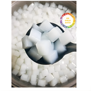 Gelée de noix de coco Nata de Coco en sirop, taille 10x10x10mm, Brix 12%, texture croquante, 500g, sac sous vide, approvisionnement direct usine Vietnam - Product Image 1