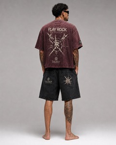 Ensemble court pour homme de haute qualité, respirant, personnalisable, t-shirt et short, ensemble deux pièces oversize, t-shirts et shorts pour homme - Product Image 2