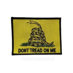 <b>Kingdom</b> Doors/ Cool Morale Designer Hat Embroidered Iron-On Patch Irregular Shape Woven Fabric Badge for Clothing Bags - Product Image 4
