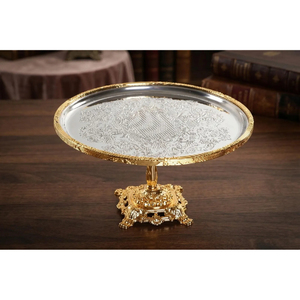 European Style Cake Stands Metal Cupcake Holder Dessert Display <b>Plate</b> for Baby <b>Shower</b> Birthday Wedding Party Candy Table - Product Image 6