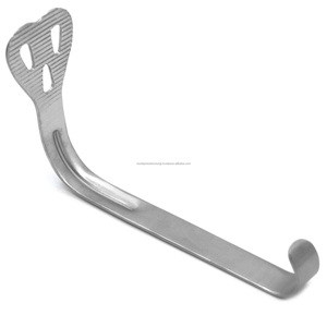 Juego de Retractores Ergonómicos Dentales Quirúrgicos para Lengua, Mejillas y Labios, 5 Piezas, Acero Inoxidable, Instrumentos de Cirugía Oral, Plateados, Manuales, Clase I CE - Product Image 3