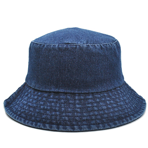 Custom Design 100% Cotton Solid Color Casual Embroidery Breathable Unisex <b>Bucket</b> <b>Hats</b> for Party Wholesale Price High Quality - Product Image 3