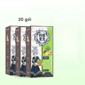 EXTRAIT DE GINGEME BIO ENHANÇANT LA BRILLANCE DES CHEVEUX VIETNAM |   SOINS CAPILLAIRES en 10 SACHETS INDIVIDUELS - Product Image 2