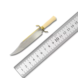 Couteau de chasse Bowie en acier Damas de qualité supérieure, personnalisable, vente en gros OEM/ODM, PRESTIGE BLADES, qualité industrielle, pour le camping et la pêche - Product Image 4