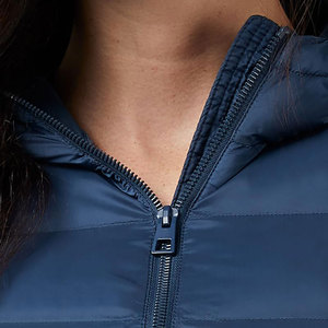 Chaquetas acolchadas de invierno para mujer, nueva moda, color sólido, poliéster, a prueba de viento, chaqueta acolchada tipo burbuja. - Product Image 4