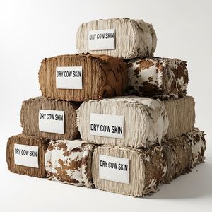 Piel de vaca seca al por mayor para cuero industrial. Piel de vaca seca tratada para mantener la textura natural y la flexibilidad duradera. - Product Image 4