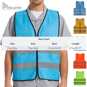 Gilet de sécurité haute visibilité pour hommes pour travaux de construction, vêtements de travail réfléchissants conformes à la norme ANSI avec impression de logo et de design personnalisés - Product Image 4